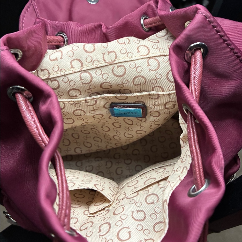 Stylish Burgundy Backpack - image 3